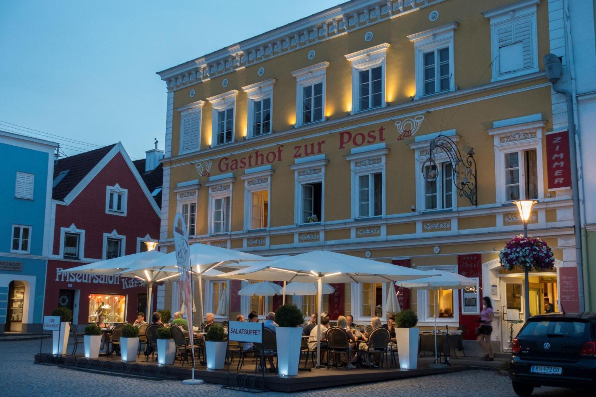 Hotel Gasthof Zur Post Obernberg am Inn Exterior foto