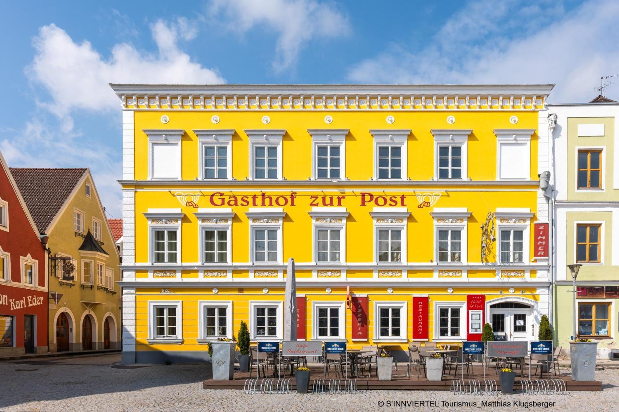 Hotel Gasthof Zur Post Obernberg am Inn Exterior foto